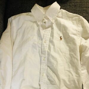 Ralph Lauren Polo Women’s 4 classic white blouse